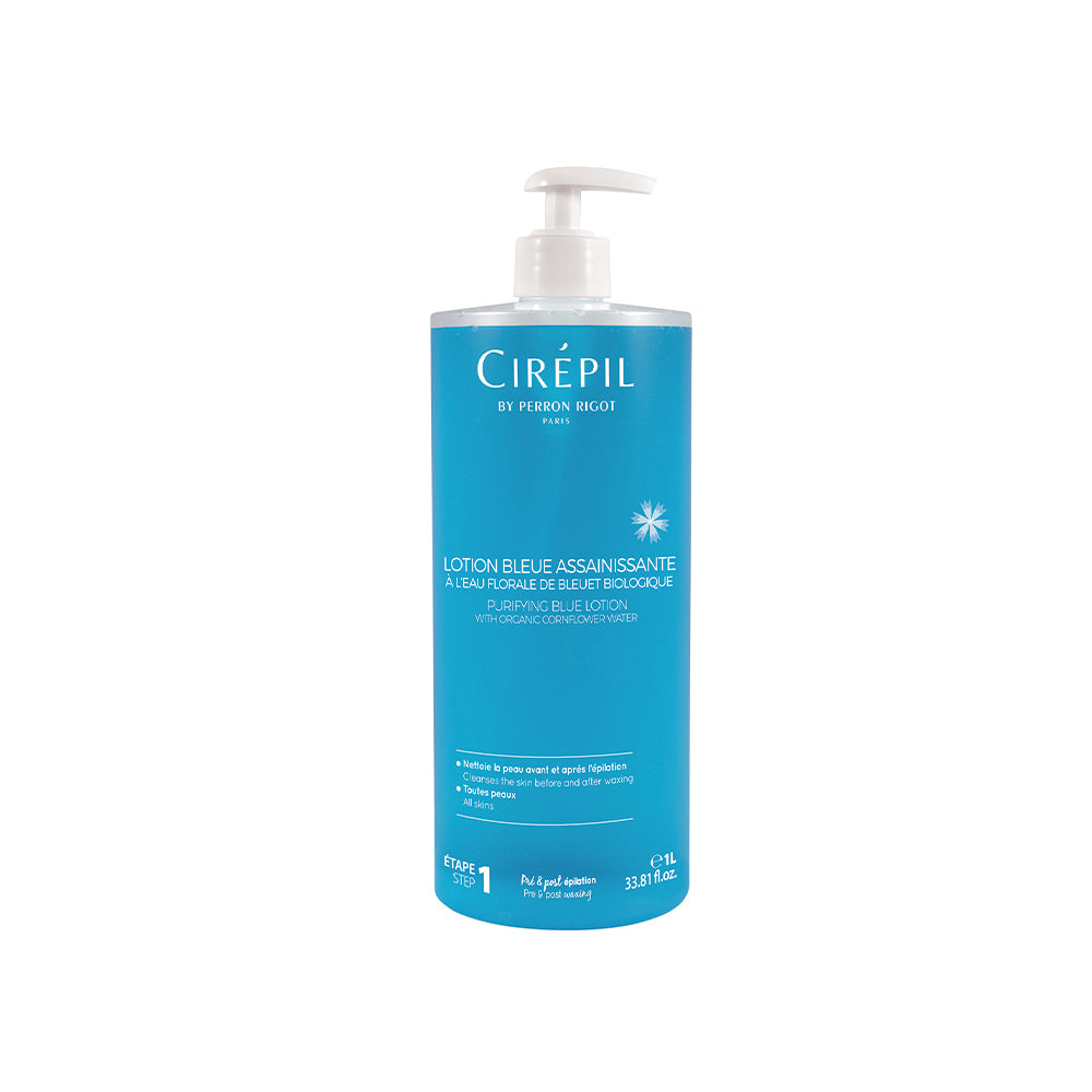 Blue Lotion Refill Liter Pump