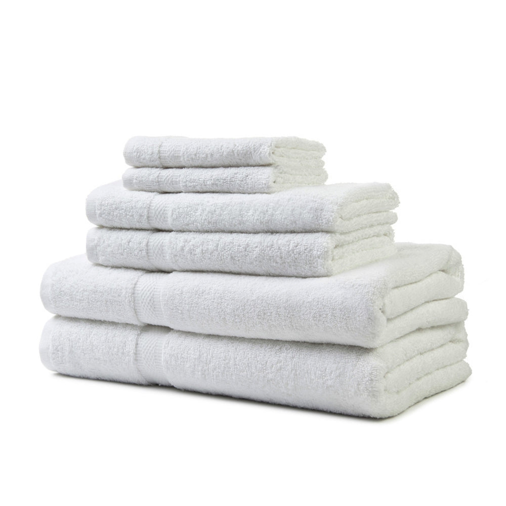 Golden Touch Hand Towels 12/Pk White