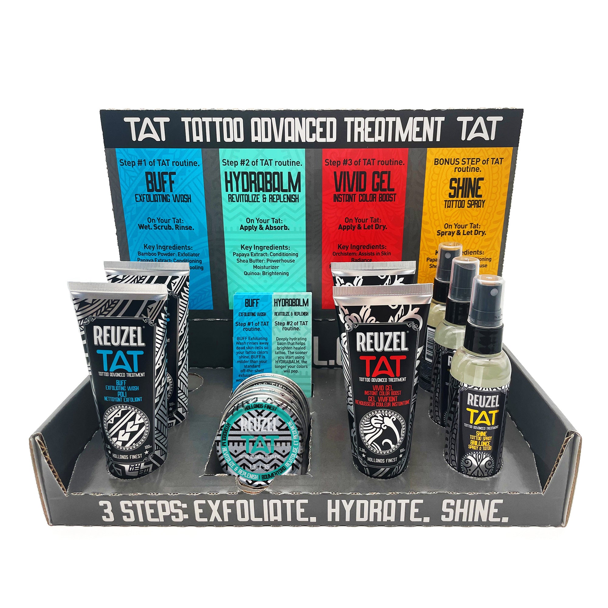 Tattoo Care: Advanced Treatment Display