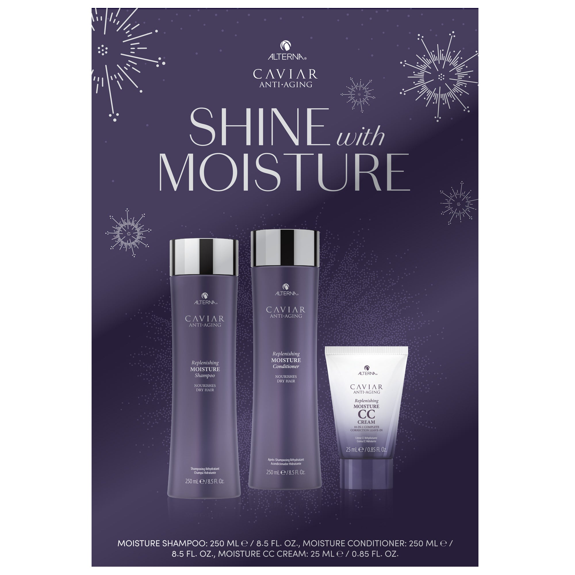 Caviar Holiday Moisture Trio - 3 pc Retail