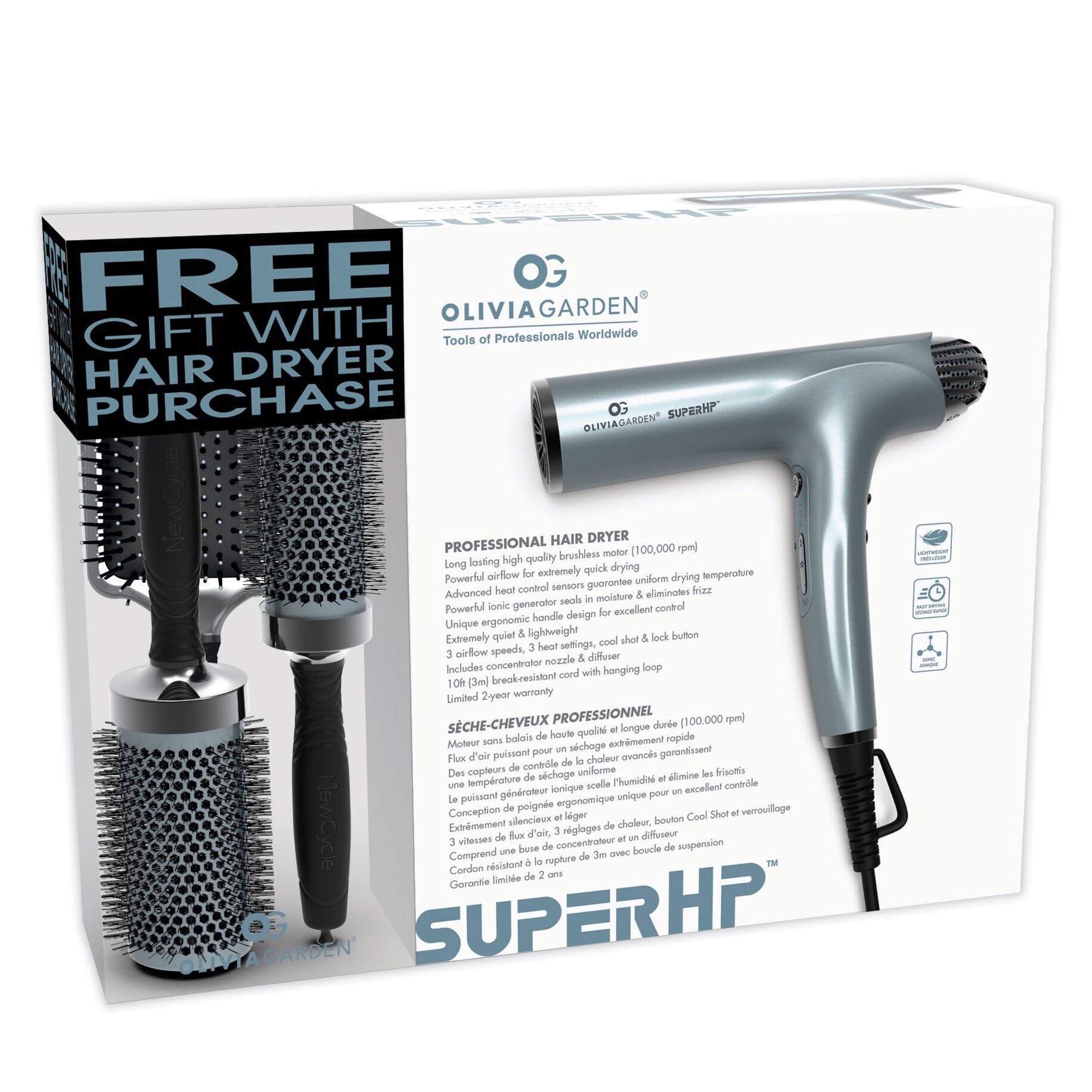 SuperHP Professional Dryer 1875 watt