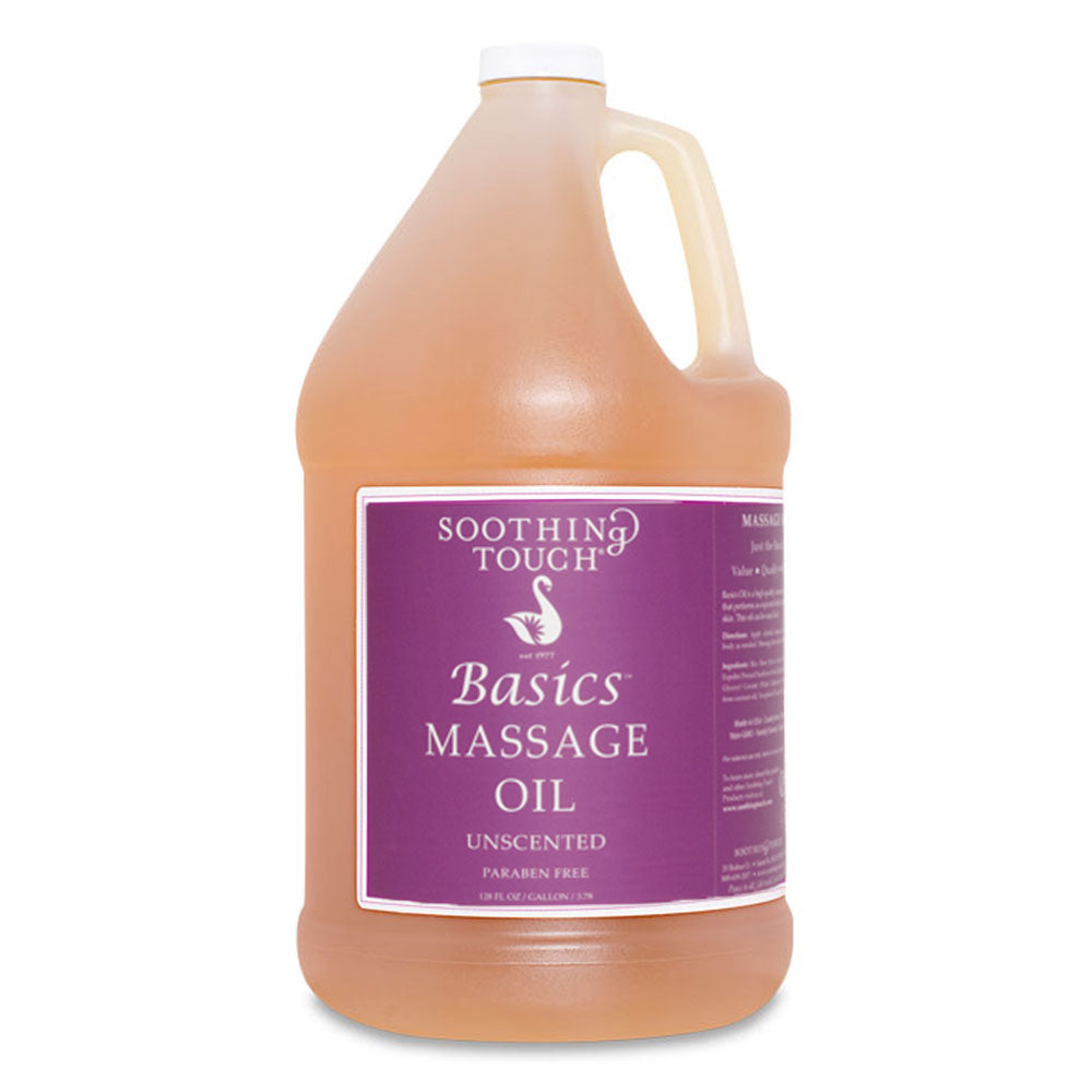 Basics Unscented Massage Oil Gallon