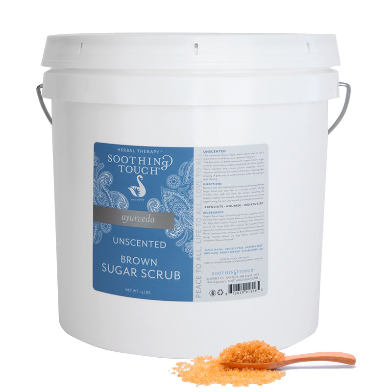 15Lb Unscented Brown Sugar Scrub