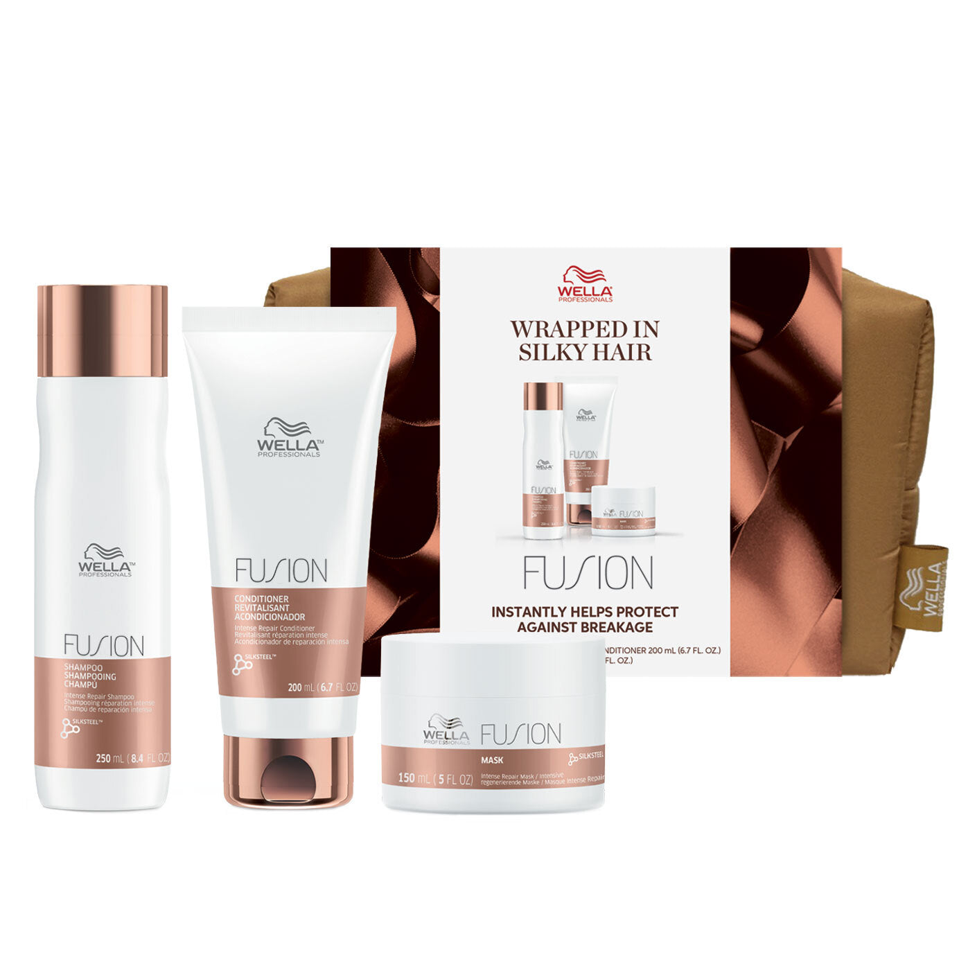 Holiday with Wella: Fusion Intense Repair 3pc Pre-pack