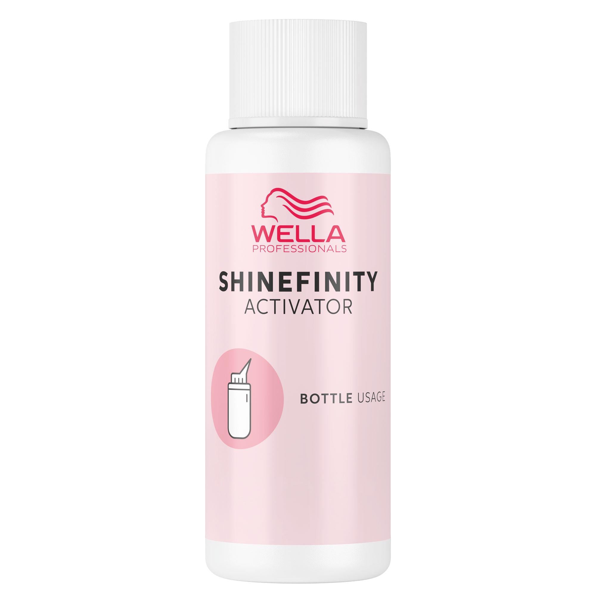 Shinefinity Color Glaze Activator 2% - Bottle Usage