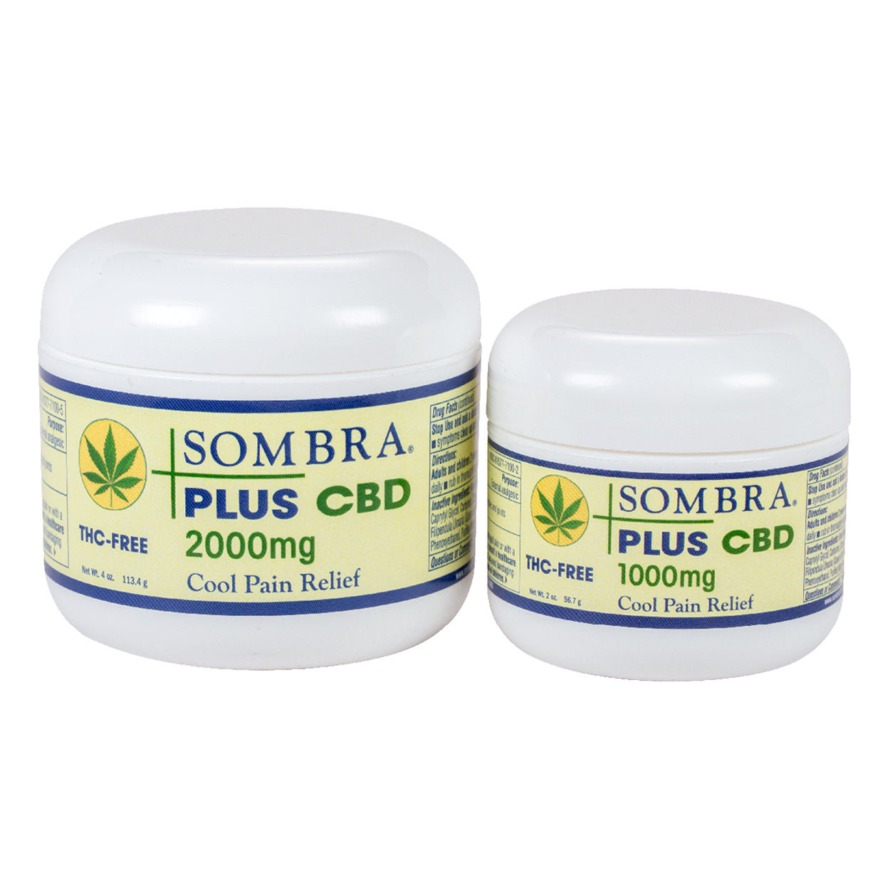 Plus Cool Pain Relief 2000 Mg Jar