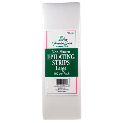 Large Non-Woven Epilating Strips 3" X 9" 100/Pack
