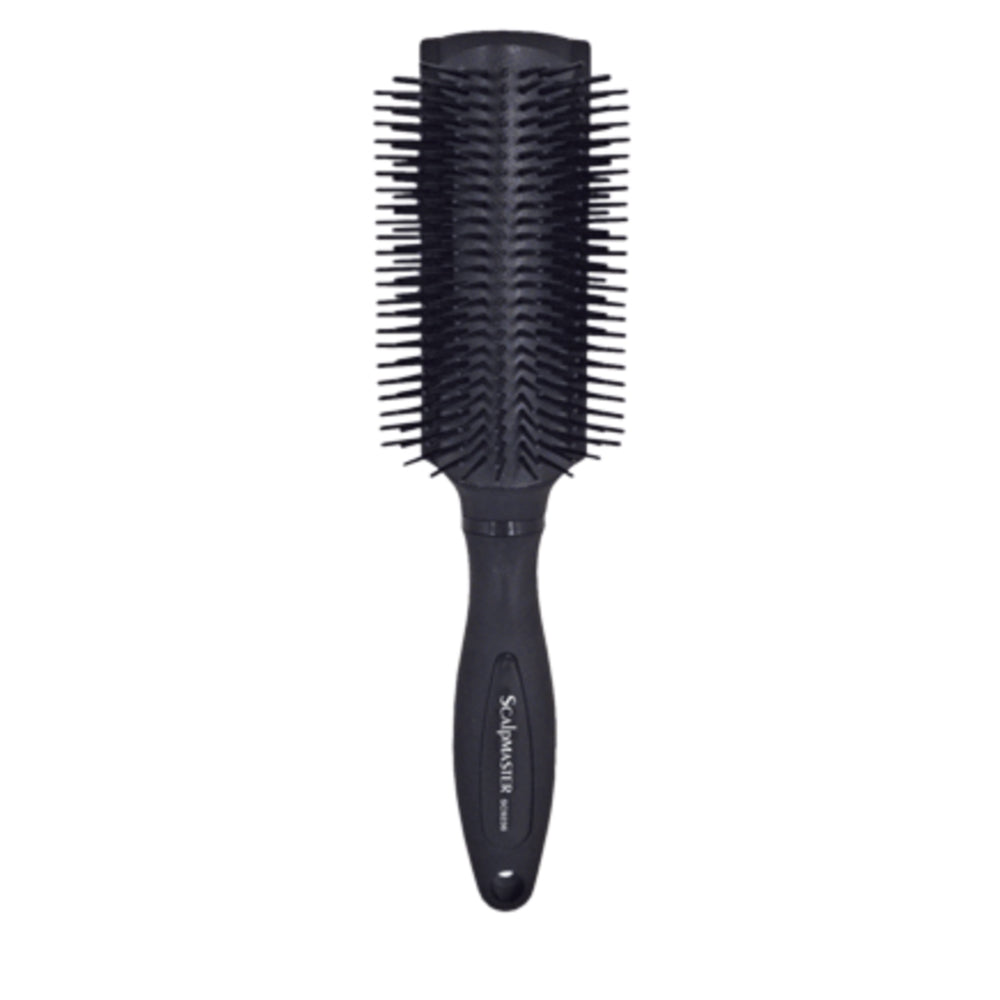 Scalpmaster - The Onyx Collection - Rubber Base Styling Brush