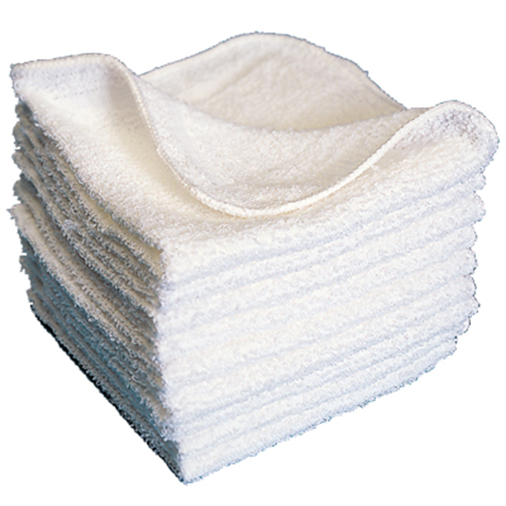 Scalpmaster Economy Wash;Cloths 1/2 Lbs