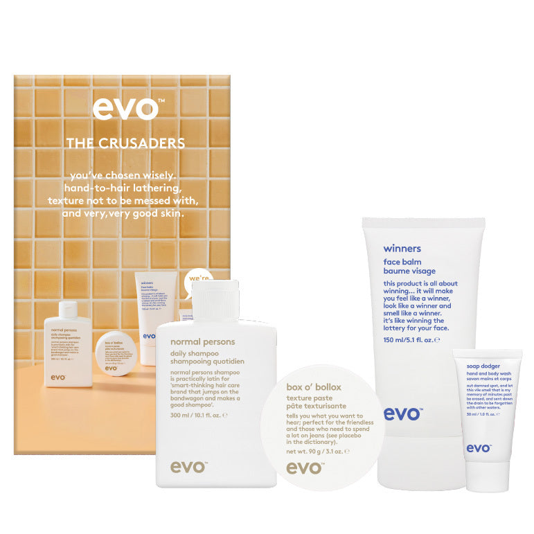 holiday with evo - crusader's men's pack