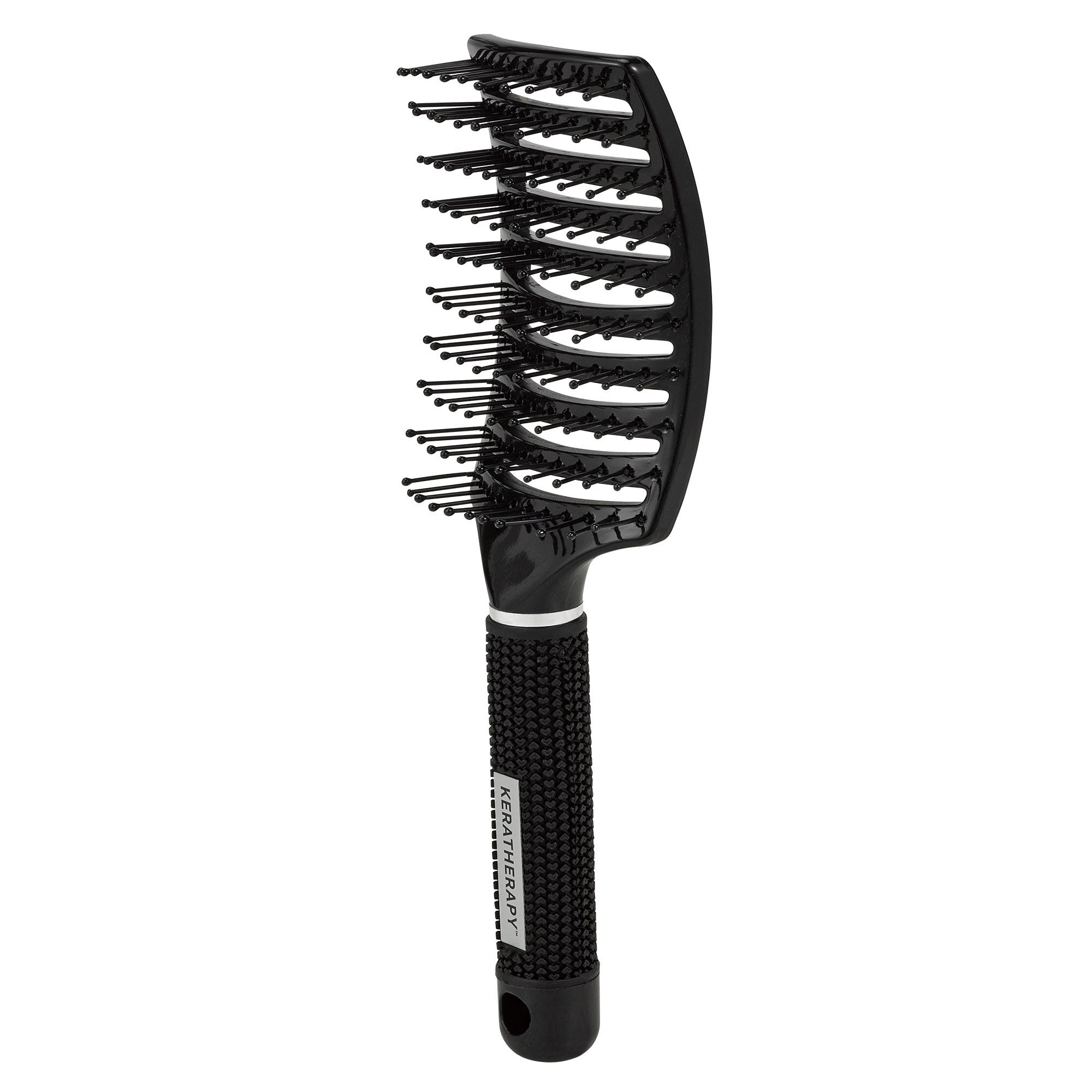 KERATOOLS: Large Vent Brush - Black