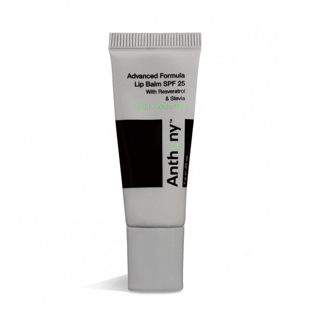Anthony Mint And White Tea Lip Balm Spf 25