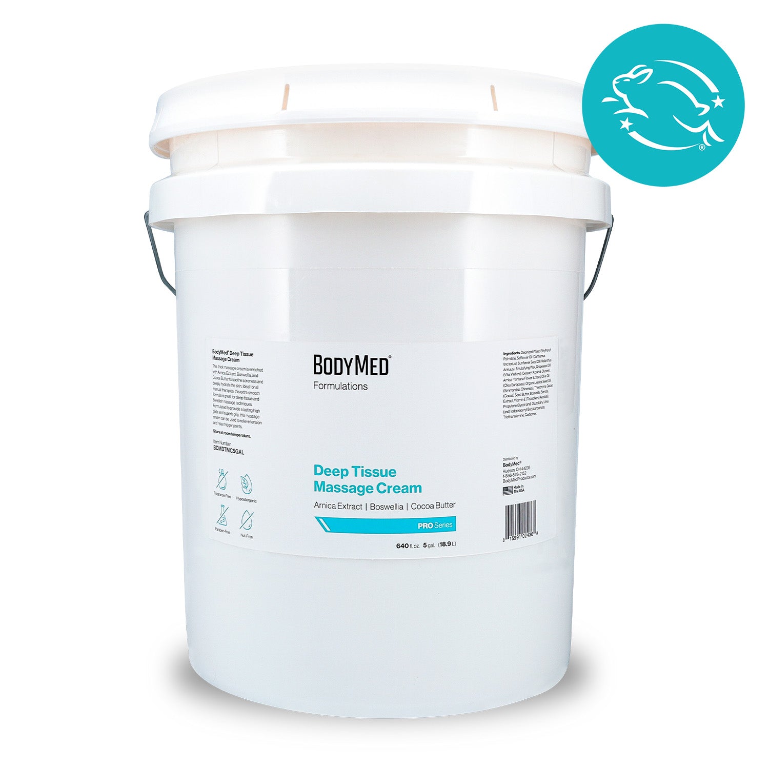 Deep Tissue Therapy Massage Cream 5 Gallon Pail