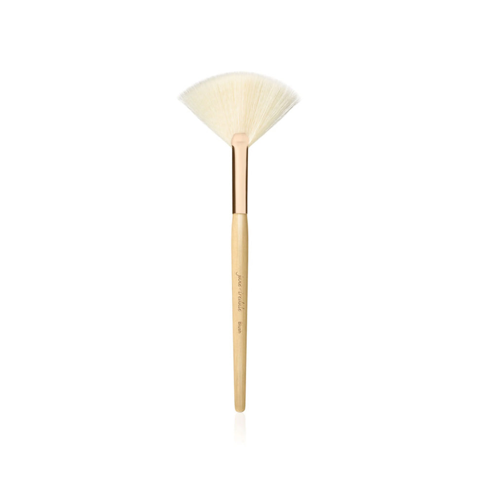 Cosmetic Brush - White Fan (Blush Brush)
