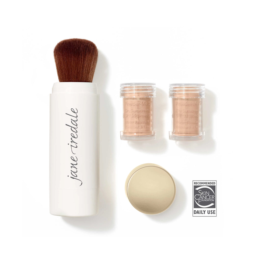 Powder-Me Spf Refillable Brush Dry Sunscreen Nude