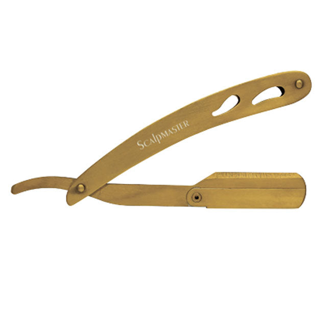 Scalpmaster Gold Barber Razor
