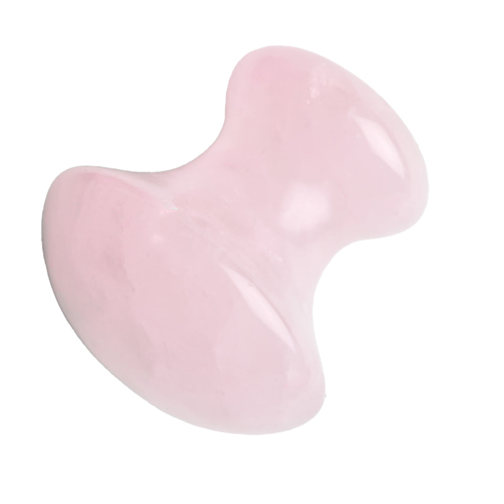 Rose Quartz Gua Sha Mushroom Shape