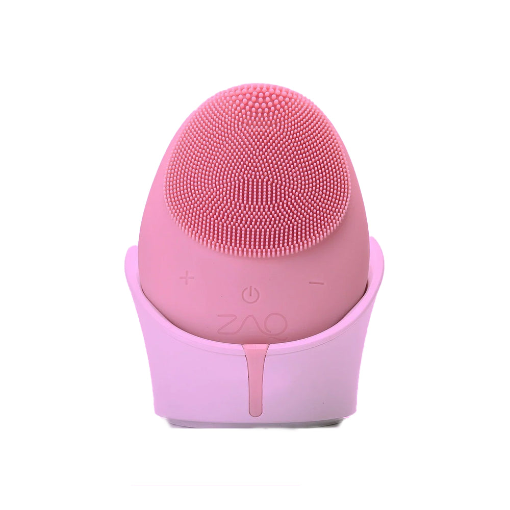 Mellow W-Sonic Silicone Facial Cleansing Brush - Pink