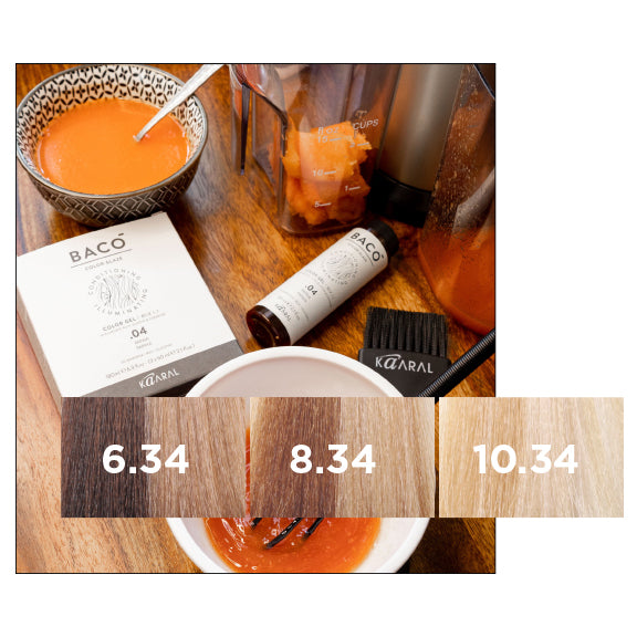 Baco Color Glaze Golden Copper Collection Pre-pack