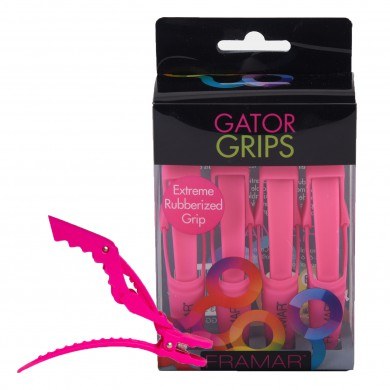 CLIPS: Gator Grips - 4 Pk - Pink