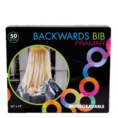 TOYS: Backwards Bibs - Clear - 35 Inches Long