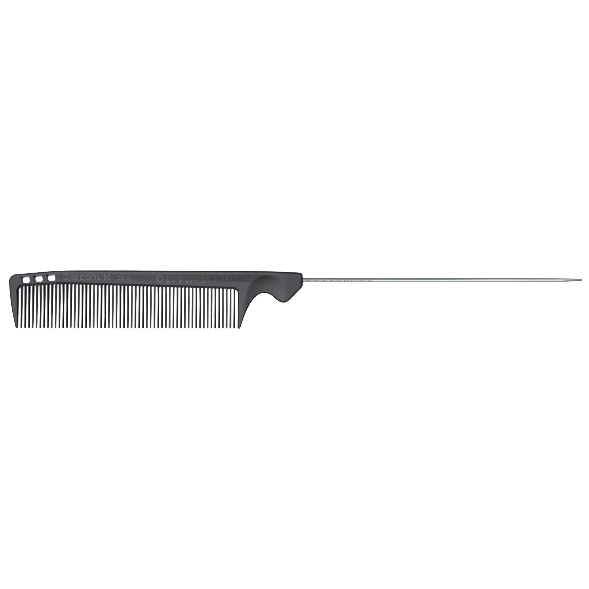 CarbonLite Metal Tail Comb