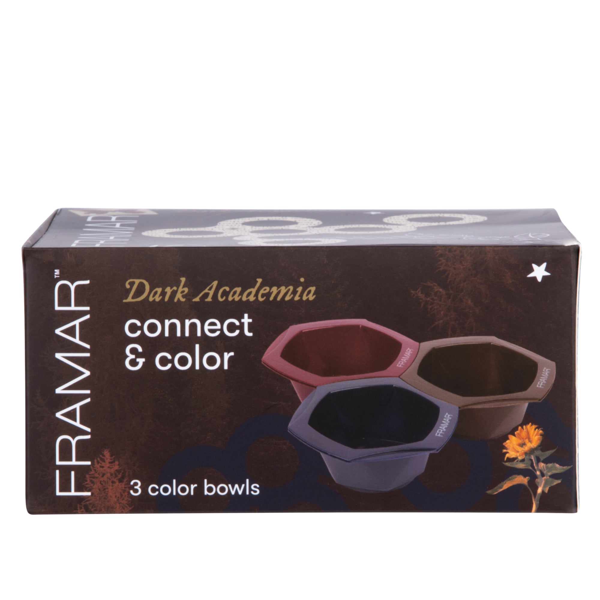 COLOR BOWLS: Dark Academia - Connect & Color Bowls - 3 pack