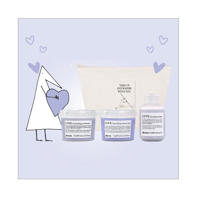 Essential Haircare LOVE Discover Love Smooth Travel Kit