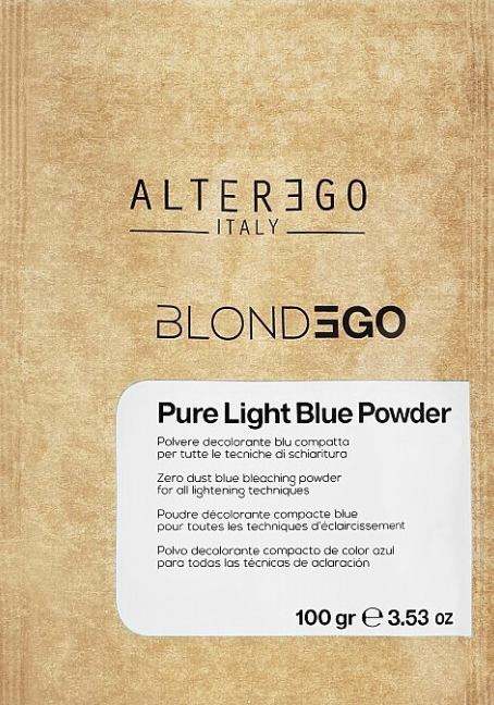 Pure Light Blue Powder