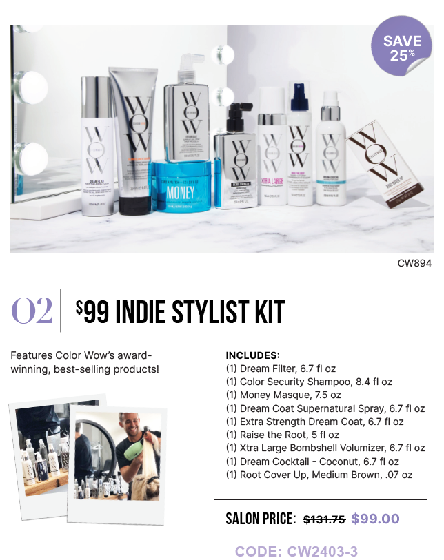 2024 Indie Stylist Trial Kit