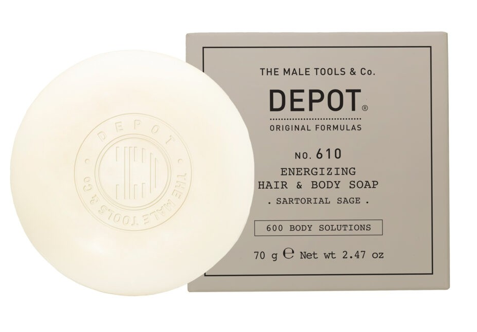 No.610 Energizing Hair & Body Bar Soap - Sartorial Sage