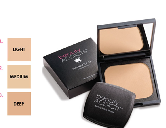 Tester Flawless Cover Pressed Powder