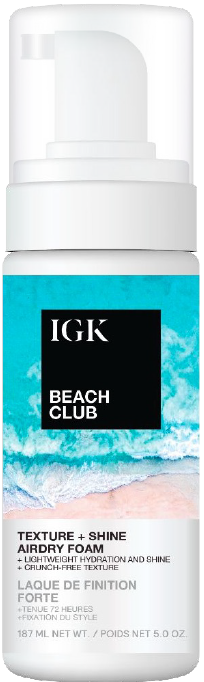 BEACH CLUB High Shine Texture Foam