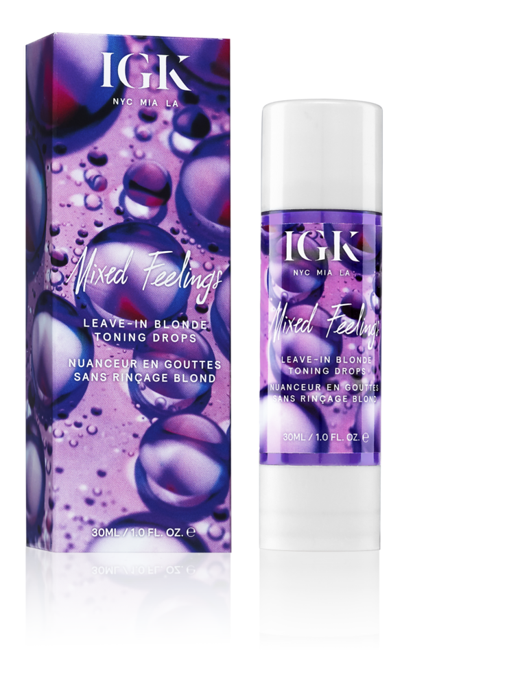 MIXED FEELINGS Purple Leave-In Blonde Toning Drops