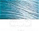 Waterfall Teal Graffiti Glam