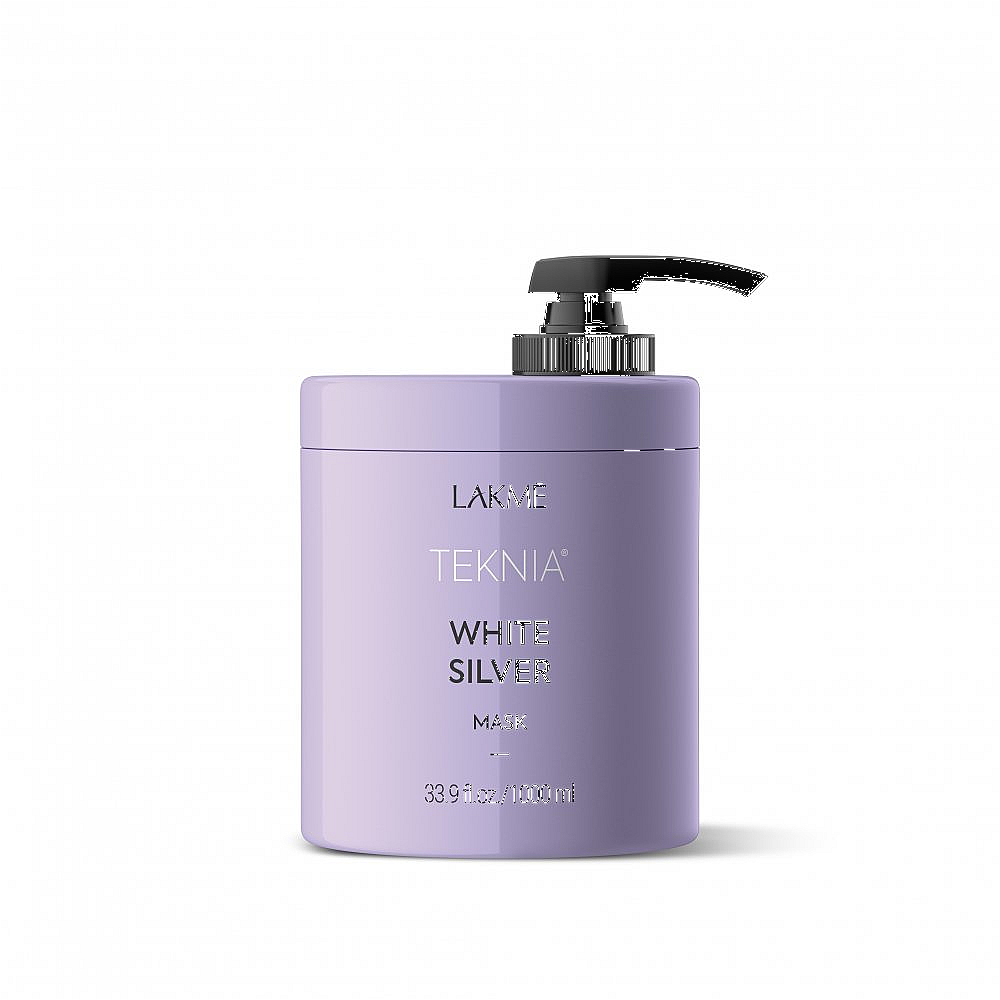 White Silver Mask