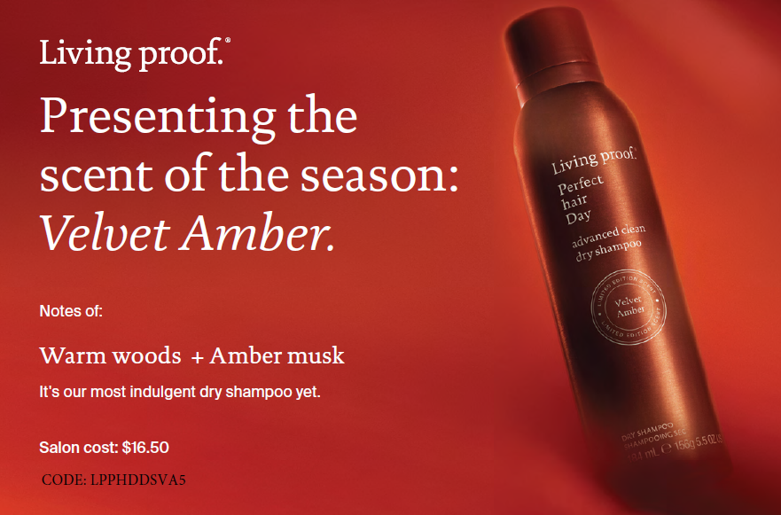 Limited Edition Perfect hair Day (PhD) Dry Shampoo in Velvet Amber