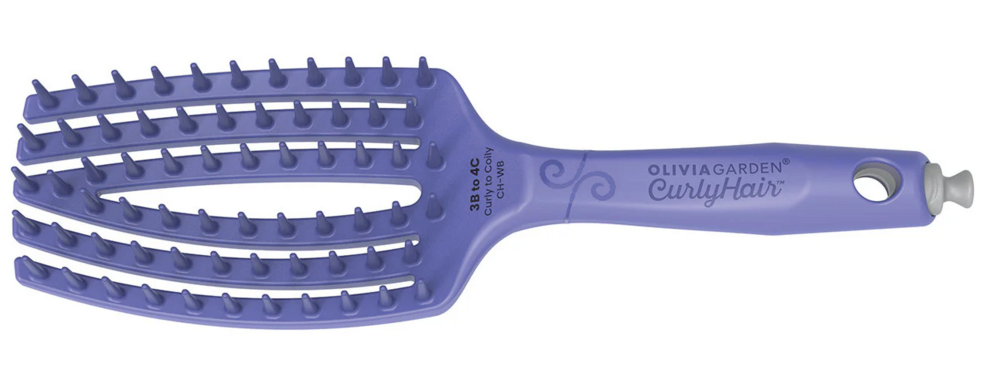 Curly Hair Brush Wide Bristles - Curly To Coily