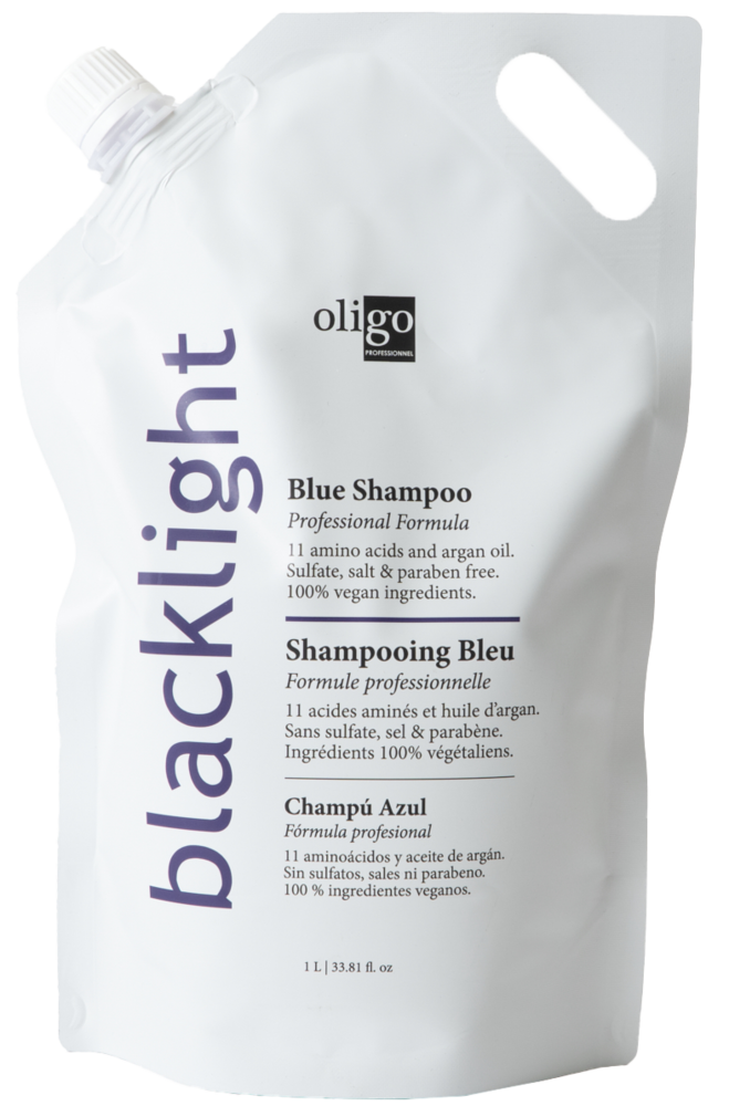Blue Shampoo Bag