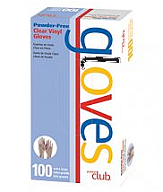 Vinyl Powder Free Clear Gloves 100Ct