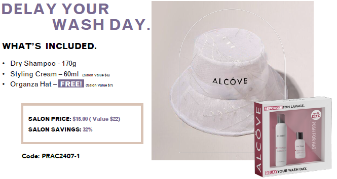 Delay Your Wash Day Prepack