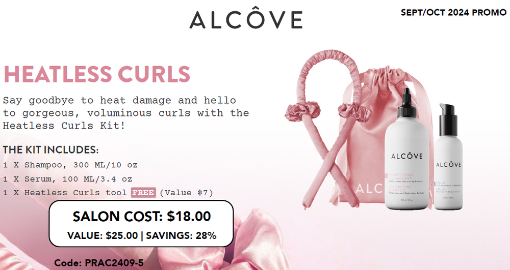 Heatless Curls Kit