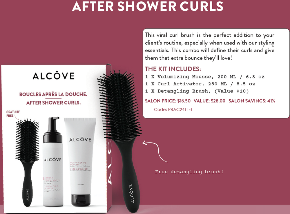 After Shower Curls Prepack