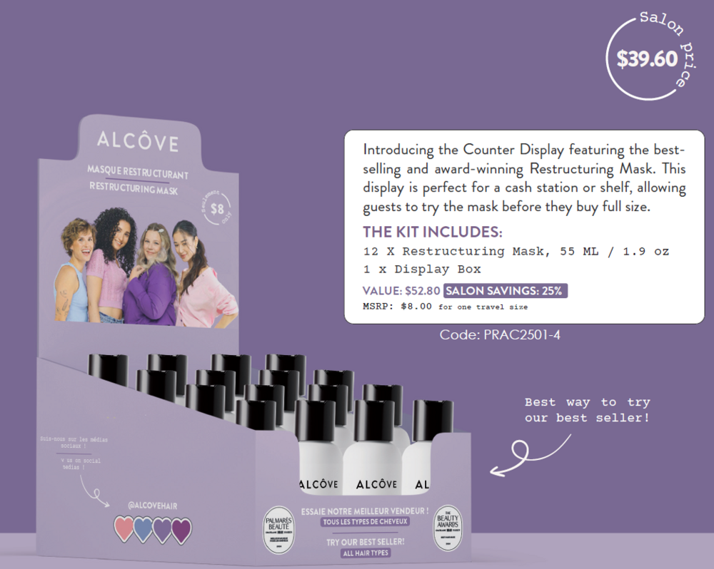 Restructuring Mask Cash Register Station Prepack