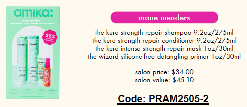 Mane Menders Kit Promotion