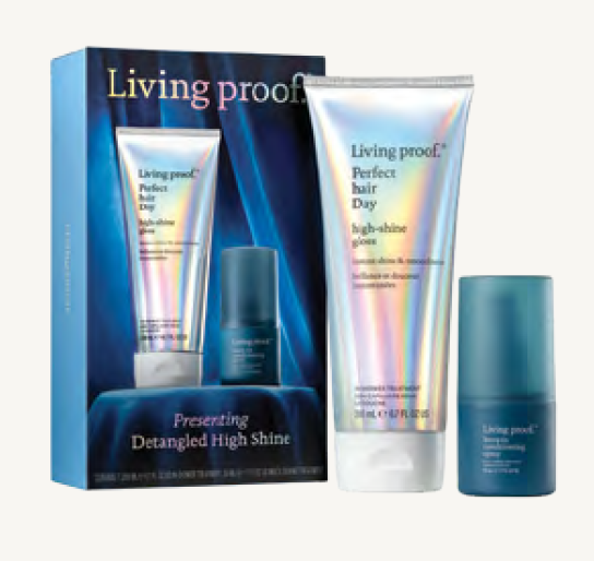 Presenting Detangled High Shine Gift Set