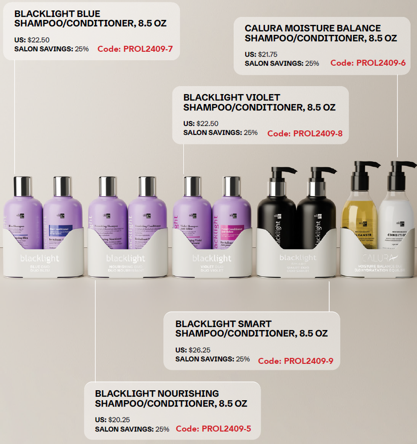 Blacklight Violet Shampoo And Conditioner Retail Duo