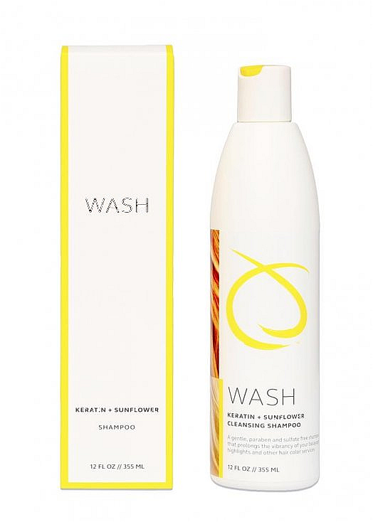 Wash Keratin Sunflower Shampoo