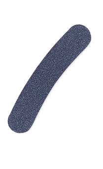 Star Nail File Black Boomerang w/ Foam 100/180 Grit