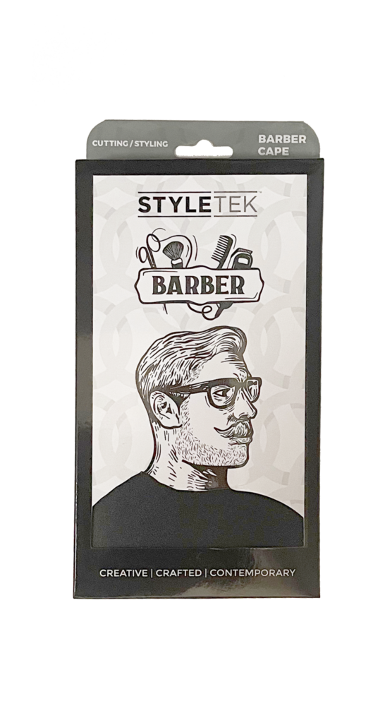 Black Barber Cape 45X60